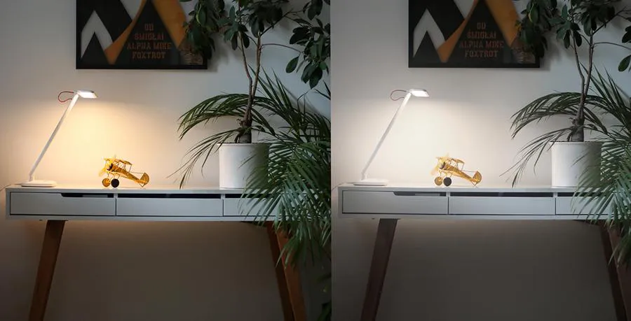 Lampka biurkowa LED Newell Sundesk NH003 biała
